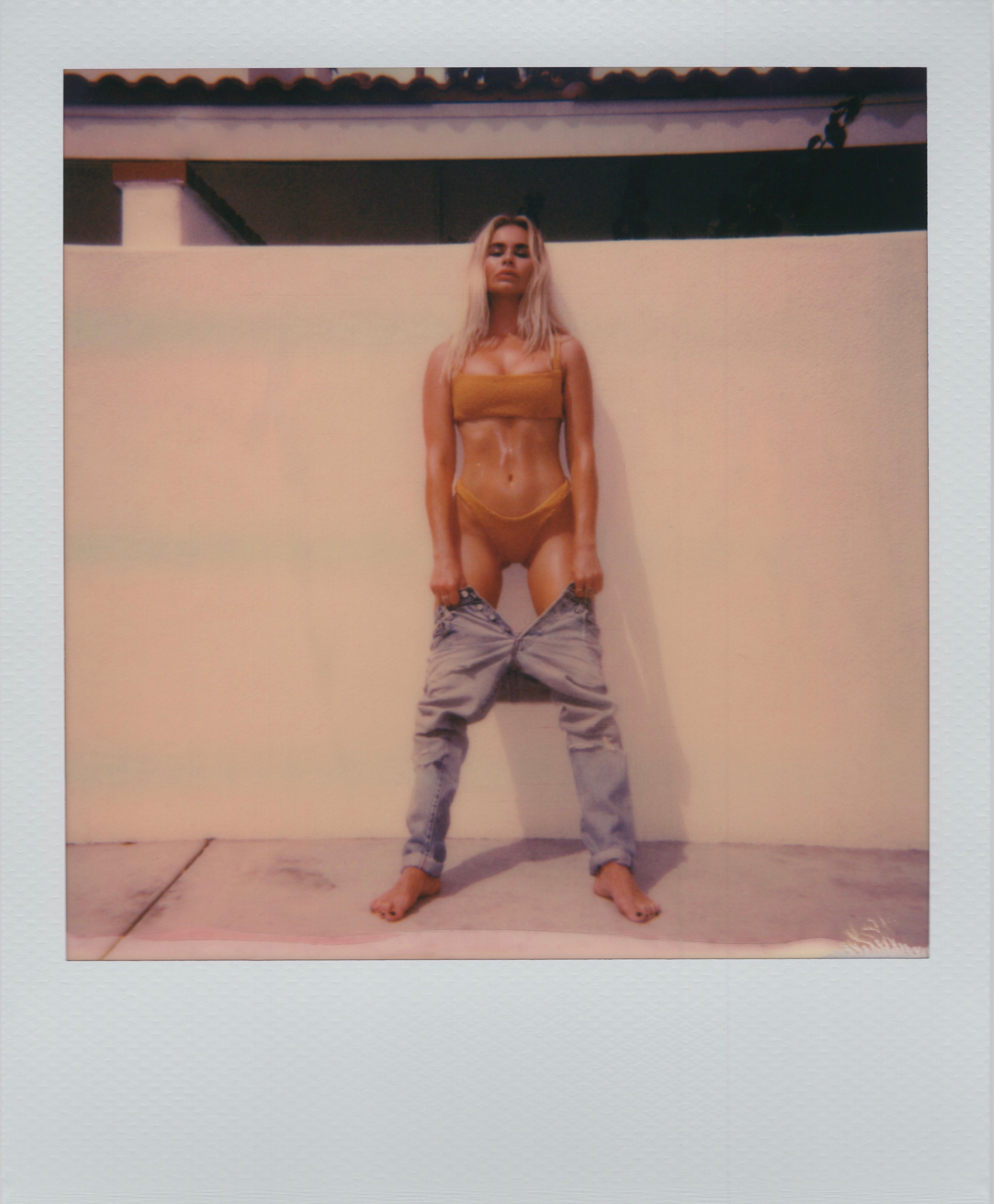PABLO MUSTARD BIKINI TOP