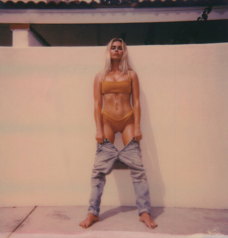 PABLO MUSTARD BIKINI BOTTOMS